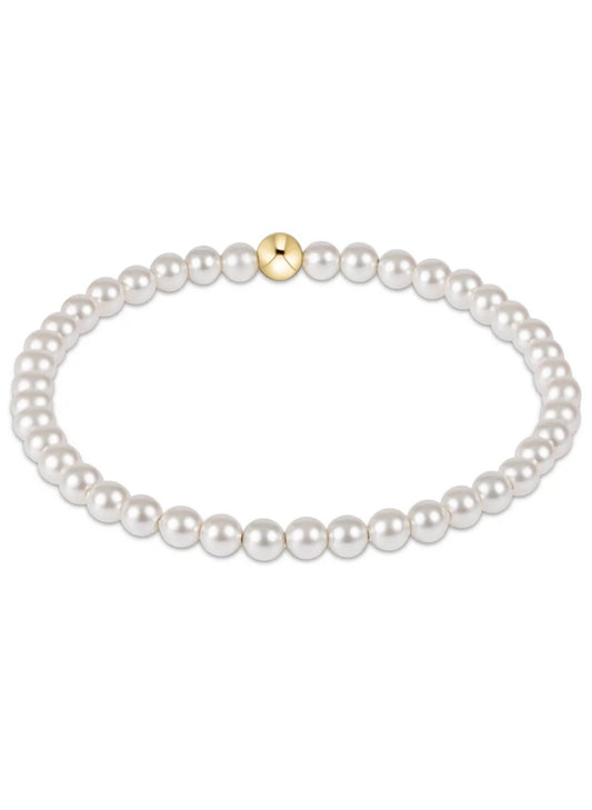 enewton design Enewton - Classic Pearl 4mm Bead Bracelet available at The Good Life Boutique