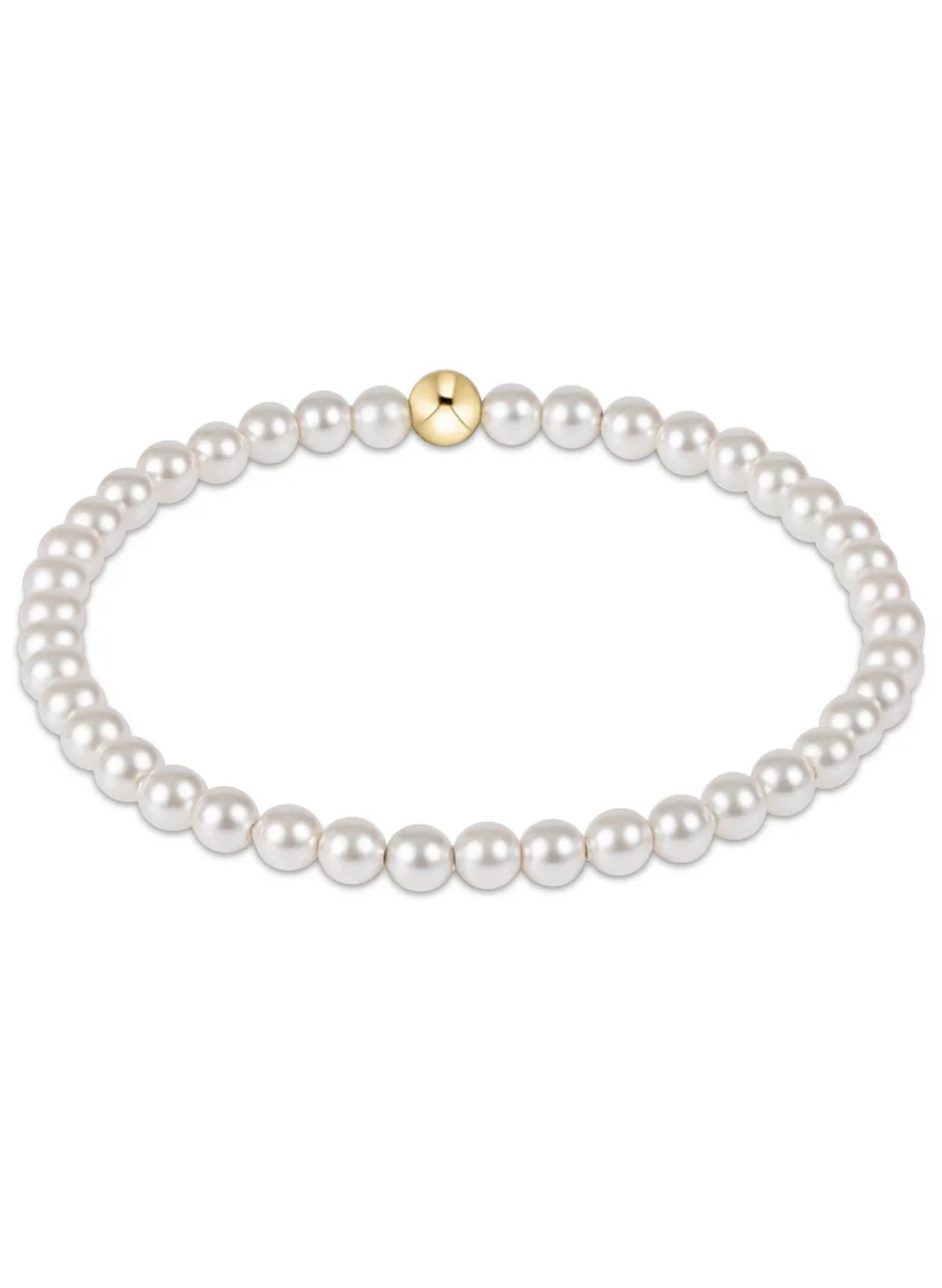 enewton design Enewton - Classic Pearl 4mm Bead Bracelet available at The Good Life Boutique