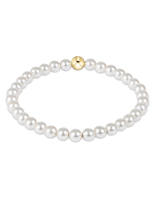 enewton design Enewton - Classic Pearl 5mm Bead Bracelet available at The Good Life Boutique