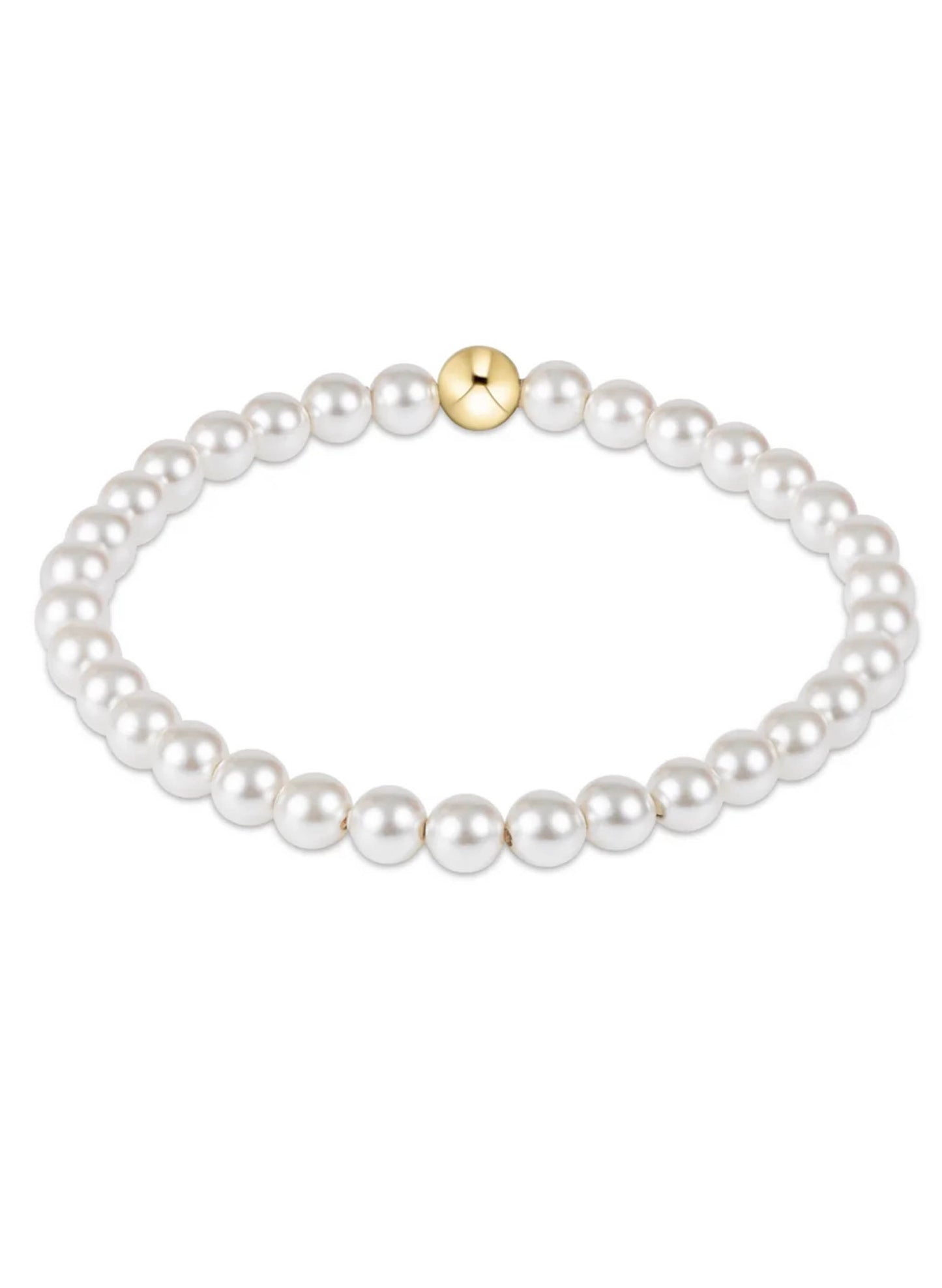 enewton design Enewton - Classic Pearl 5mm Bead Bracelet available at The Good Life Boutique