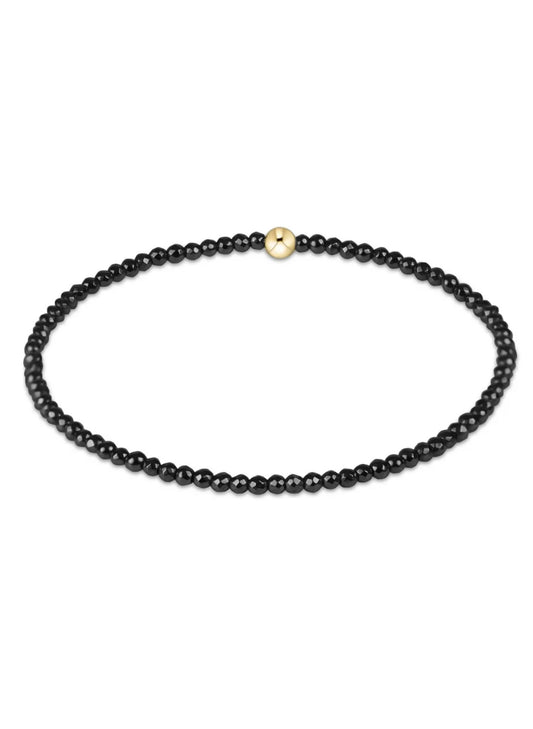 enewton design Enewton - Faceted Hematite 2mm Bead Bracelet available at The Good Life Boutique