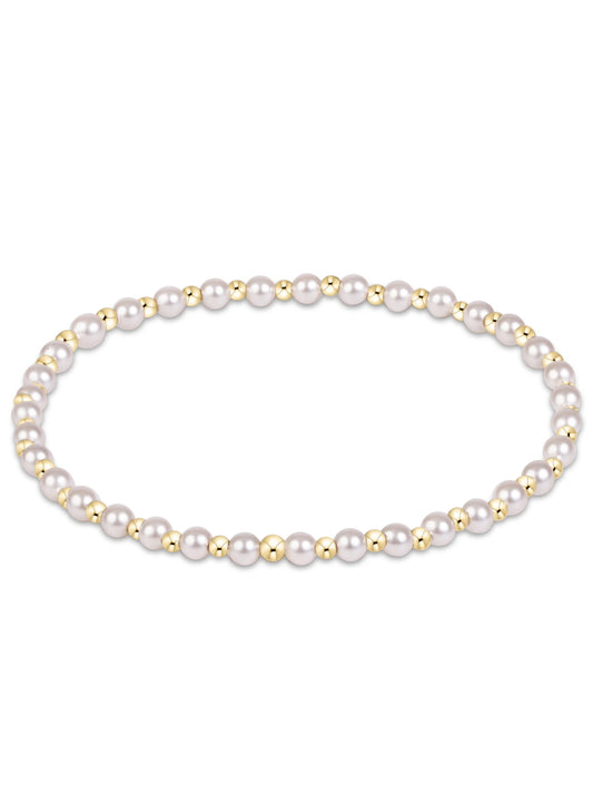 enewton design Enewton - Grateful Pearl 3mm Bracelet available at The Good Life Boutique