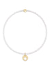 enewton design Enewton - Hope Classic Bracelet - White - Star Small Gold Disc available at The Good Life Boutique