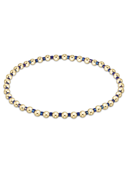 Enewton - Hope Grateful Bracelet - Blue Metallic