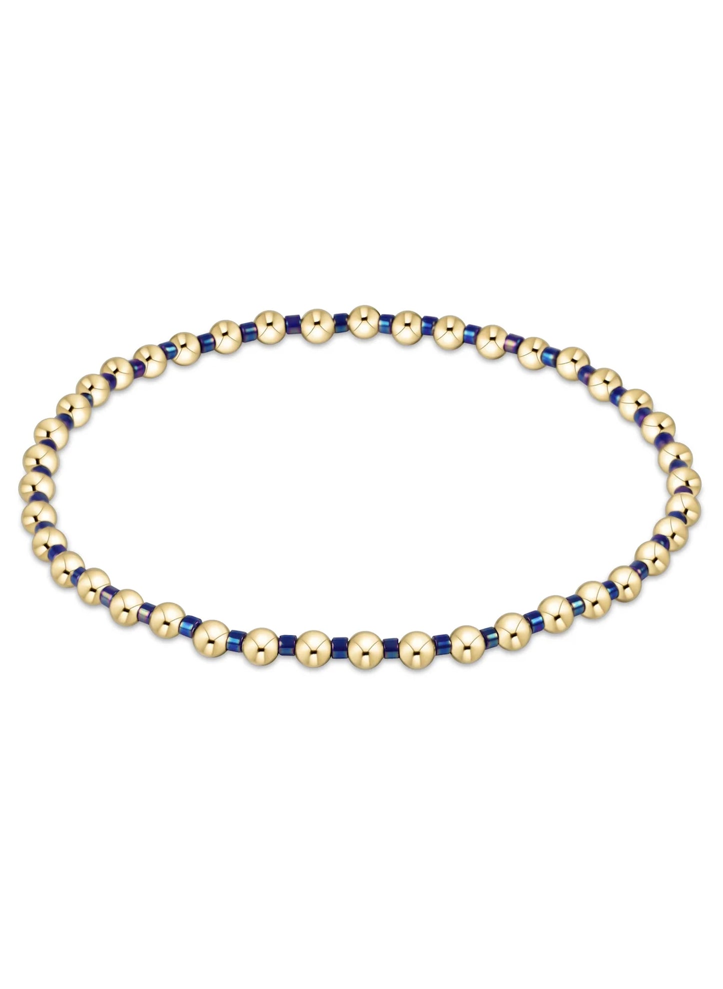 Enewton - Hope Grateful Bracelet - Blue Metallic