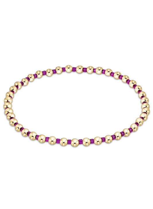 Enewton - Hope Grateful Braclet - Fuchsia