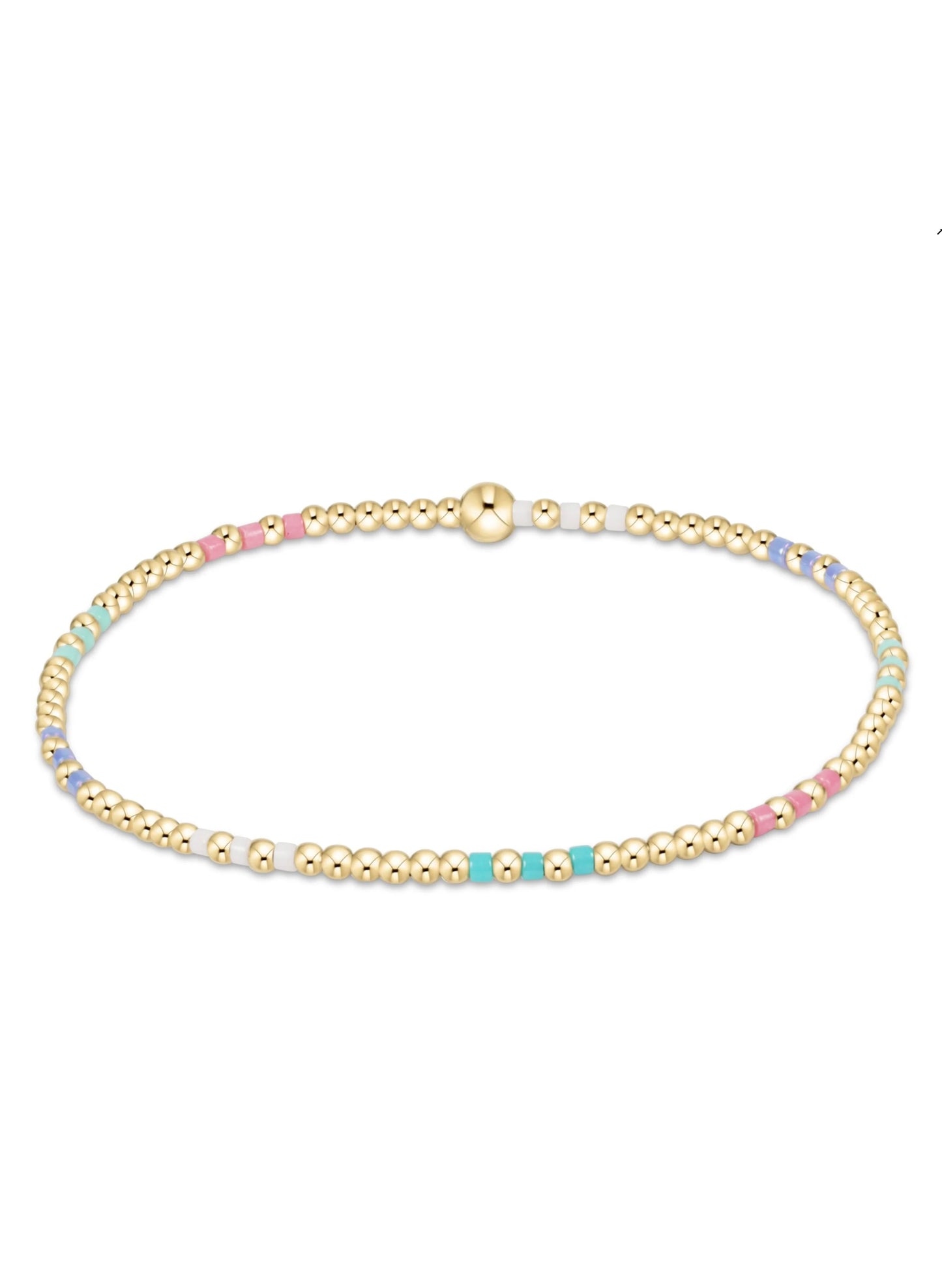 enewton design Enewton - Hope Joy Pattern 2mm Bead Bracelet - HOT Mess SS25 available at The Good Life Boutique