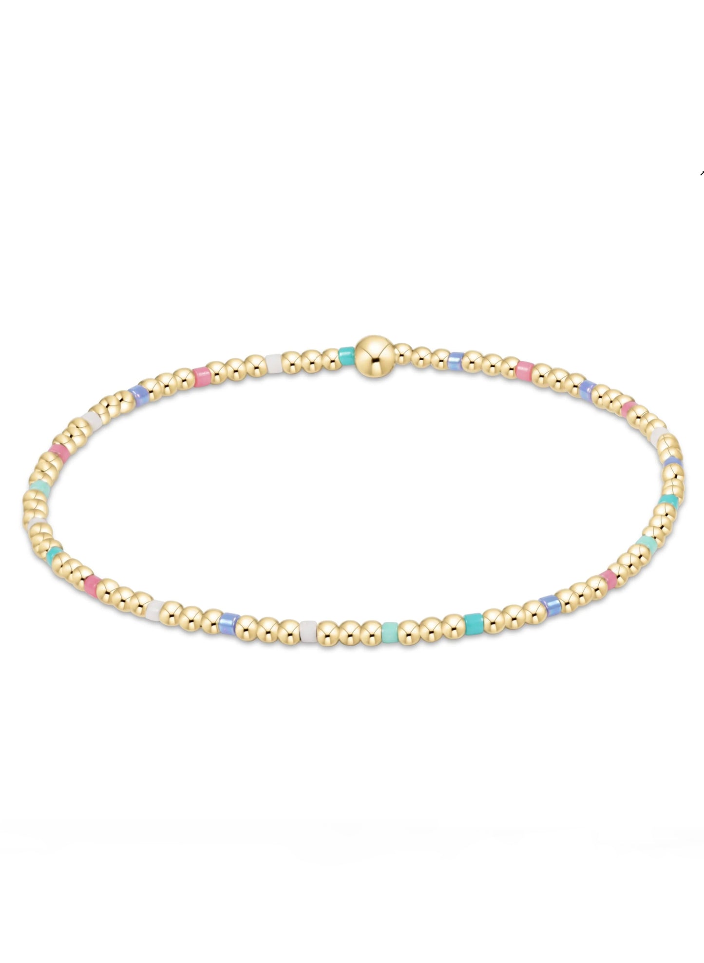 enewton design Enewton - Hope Sincerity Pattern 2mm Bead Bracelet - Hot Mess SS25 available at The Good Life Boutique