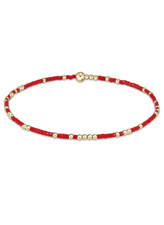 enewton design Enewton - Hope Unwritten Bracelet - Bright Red available at The Good Life Boutique