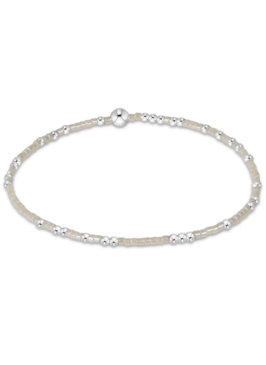 Enewton - Hope Unwritten Sterling Pattern 4mm Bead Bracelet - Milkshake