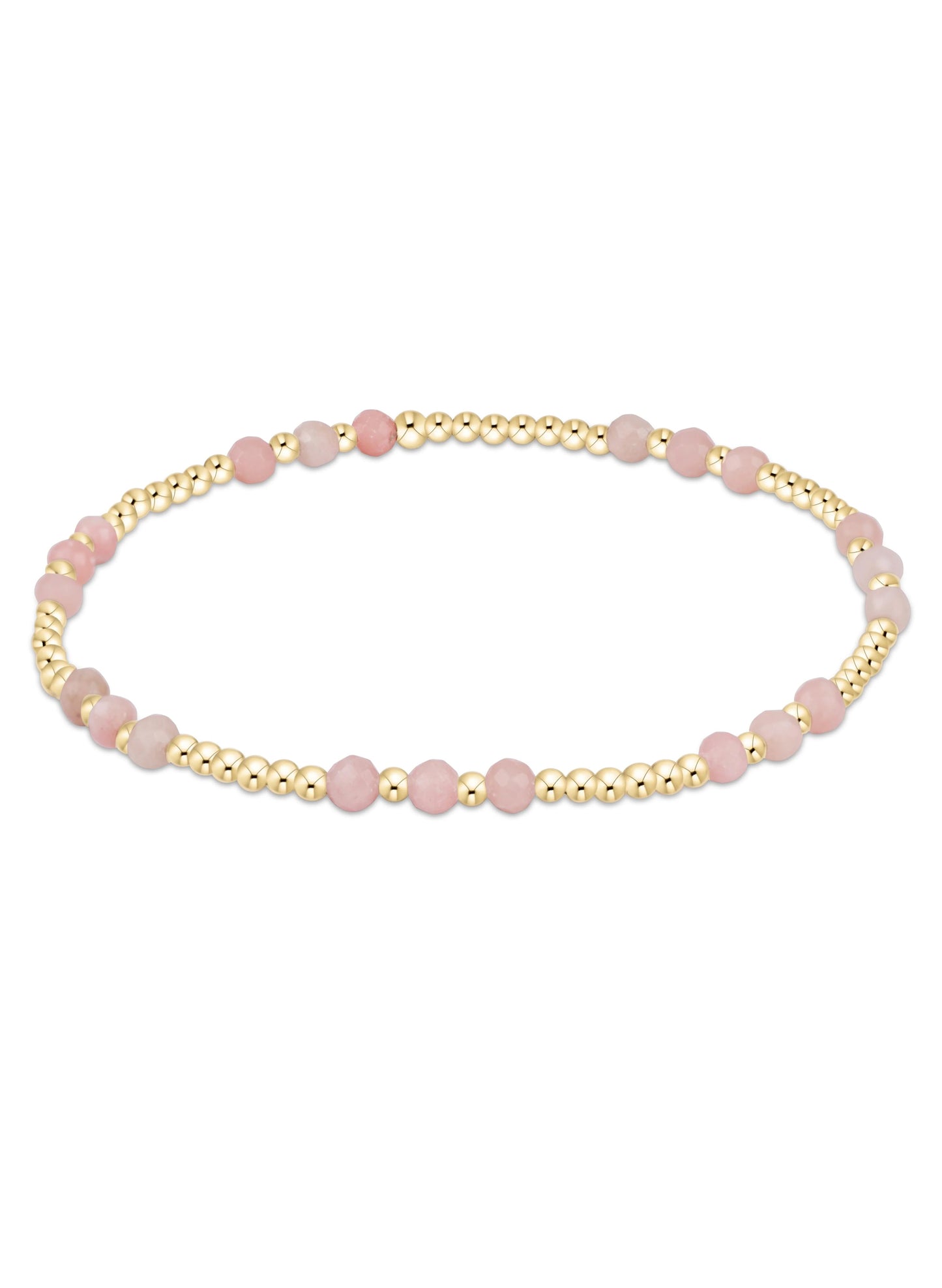 enewton design Enewton - Joy Gem 3MM Bracelet - Pink Opal available at The Good Life Boutique