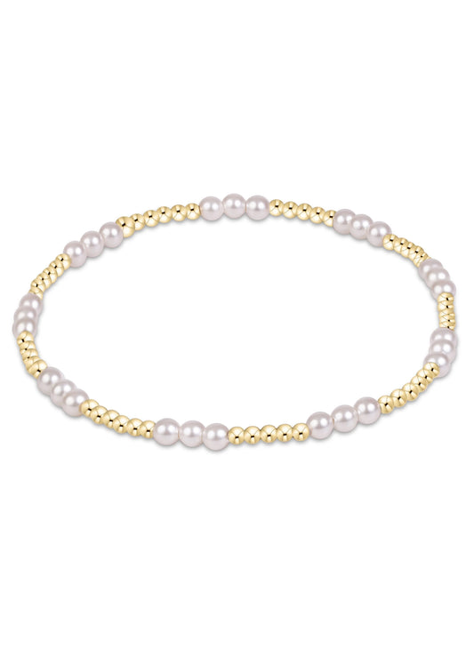 enewton design Enewton - Joy Pearl 3mm Bracelet available at The Good Life Boutique