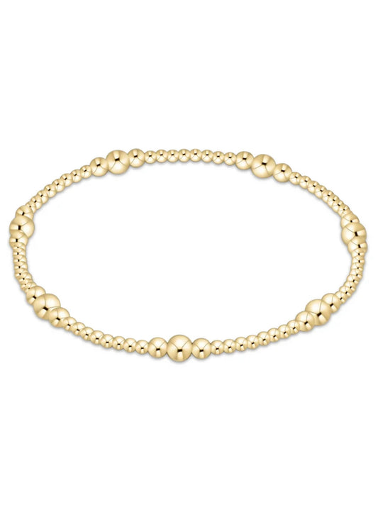 enewton design Enewton - Purpose Gold 4mm Bead Bracelet available at The Good Life Boutique