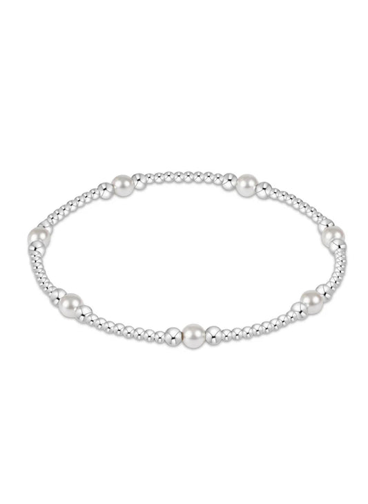 Enewton - Purpose Pearl 4mm Bead Bracelet - Sterling