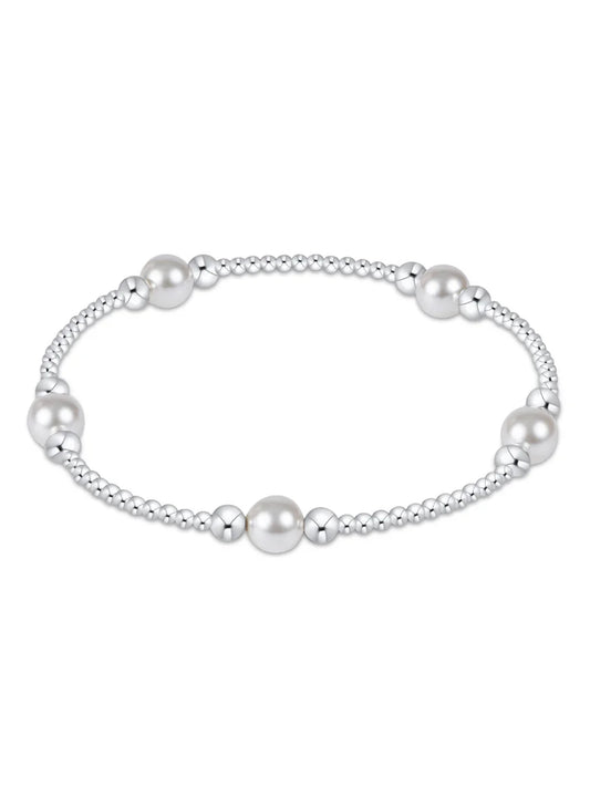 Enewton - Purpose Pearl 6mm Bead Bracelet - Sterling