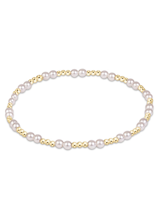 enewton design Enewton - Together Pearl 3mm Bracelet available at The Good Life Boutique