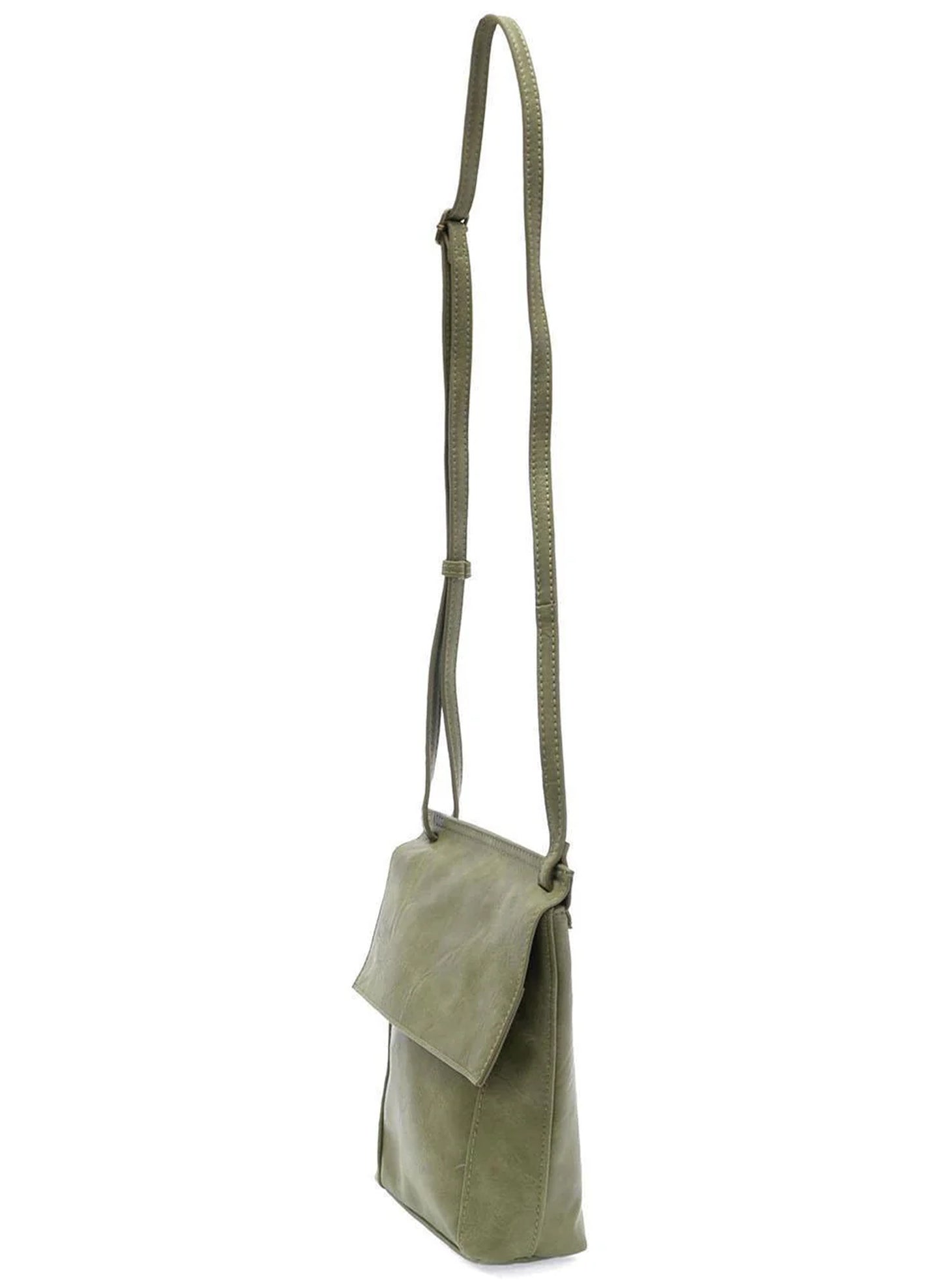 Joy Accessories Eucalyptus Jensy Front Flap Crossbody available at The Good Life Boutique