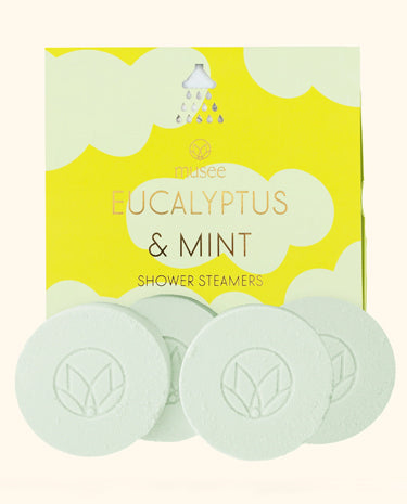 Musee Bath Eucalyptus & Mint Shower Steamers available at The Good Life Boutique
