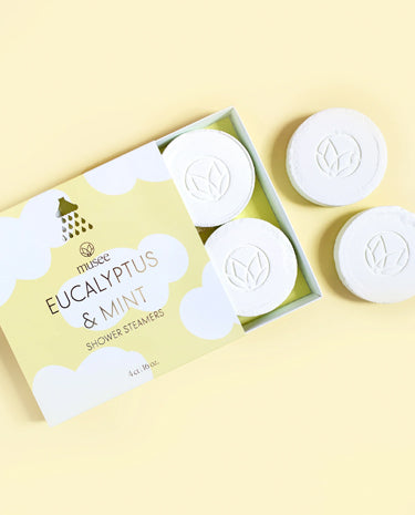 Musee Bath Eucalyptus & Mint Shower Steamers available at The Good Life Boutique