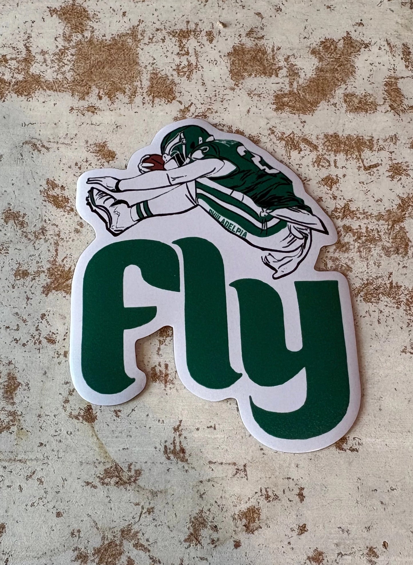 'fly' Philadelphia Football Magnet