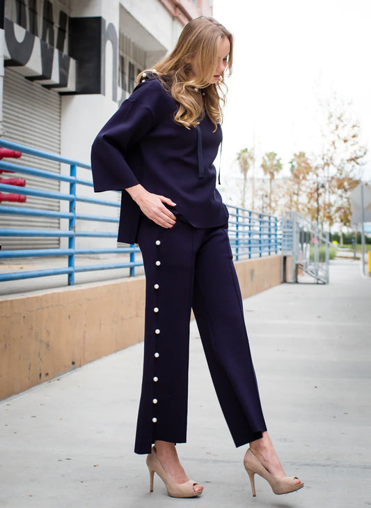 Francine Pearl Hoodie - Navy