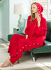 Farrah Pearl Pant - Red
