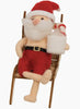 Bright Ideas Felted Beach Chair Santa available at The Good Life Boutique