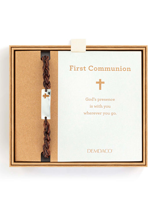 Demdaco First Communion Bracelet - Boy available at The Good Life Boutique
