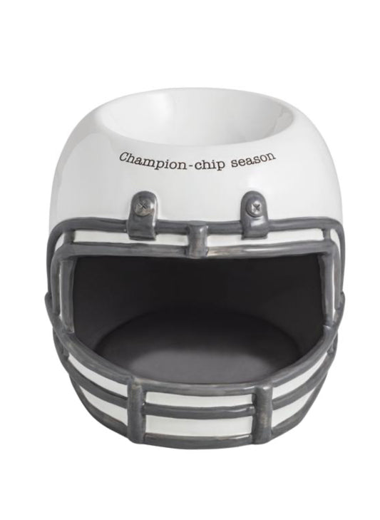 Mud Pie Football Helmet Chip N Dip available at The Good Life Boutique