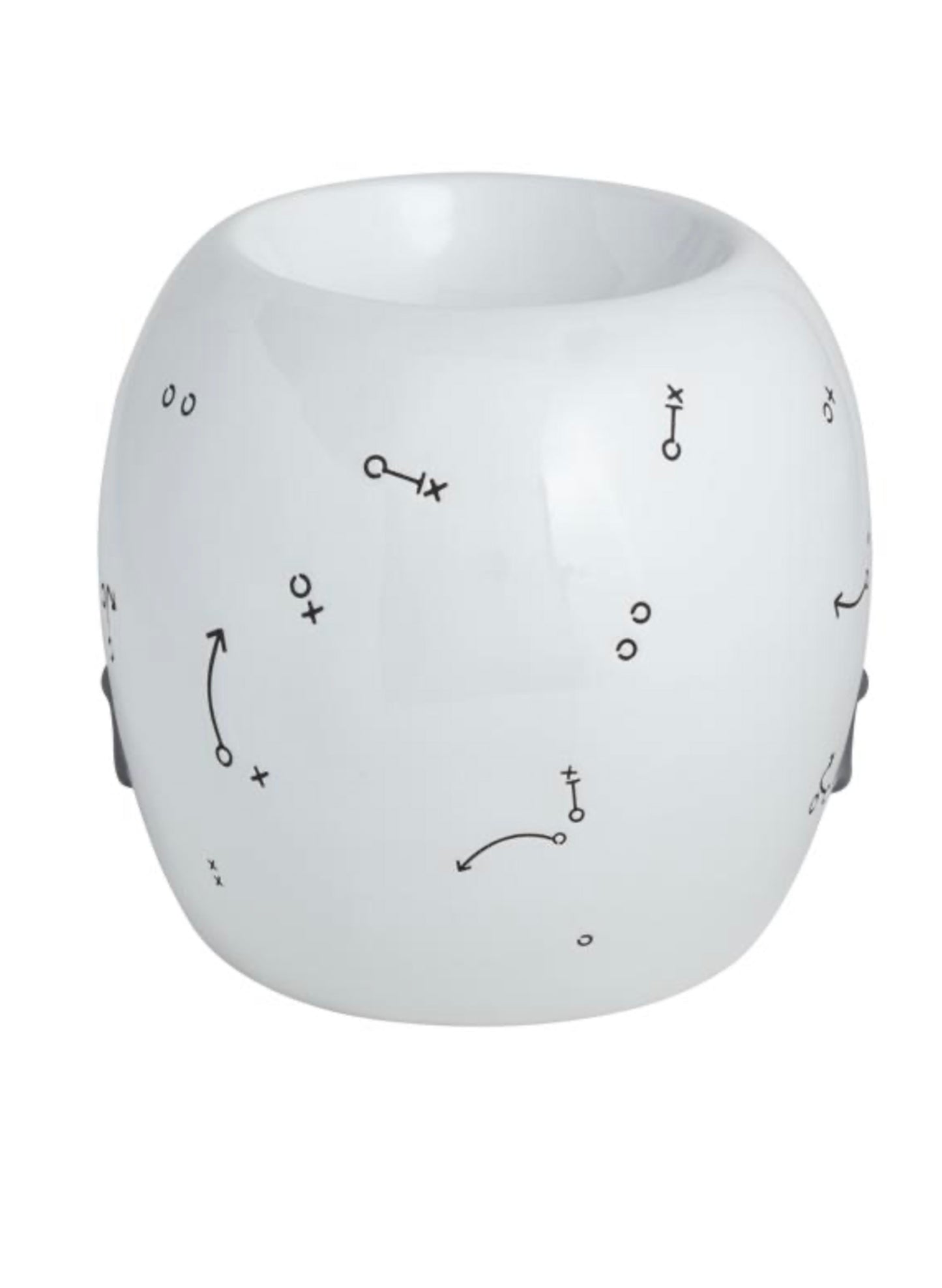 Mud Pie Football Helmet Chip N Dip available at The Good Life Boutique