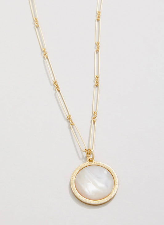 Franklin Necklace 24" Mother-of-Pearl