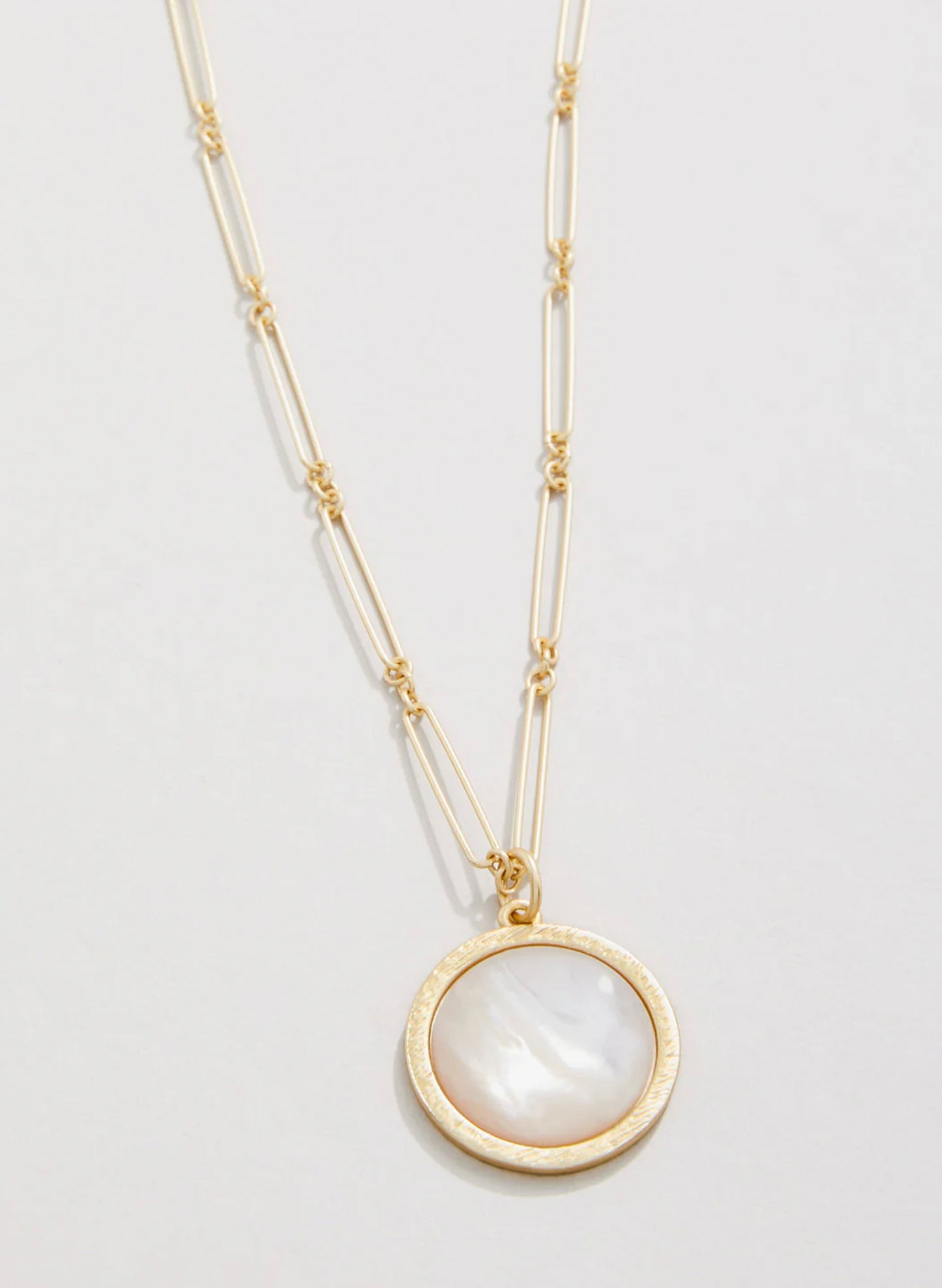 Franklin Necklace 24" Mother-of-Pearl
