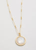 Franklin Necklace 24" Mother-of-Pearl