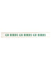 Philly Go Birds Skinny Sign