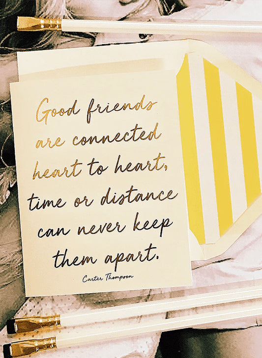 BEN'S GARDEN Good Friends Greeting Card available at The Good Life Boutique