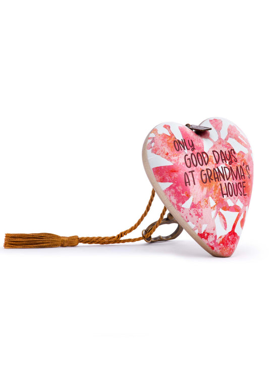 Demdaco Good Days At Gradma's Art Heart available at The Good Life Boutique