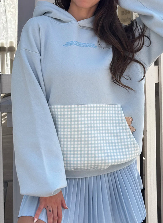 Gratitude Edition Powder Blue Hoodie