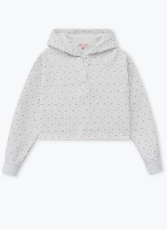 Happy Camp3R Garden Confetti Mia Pajama Top - White available at The Good Life Boutique