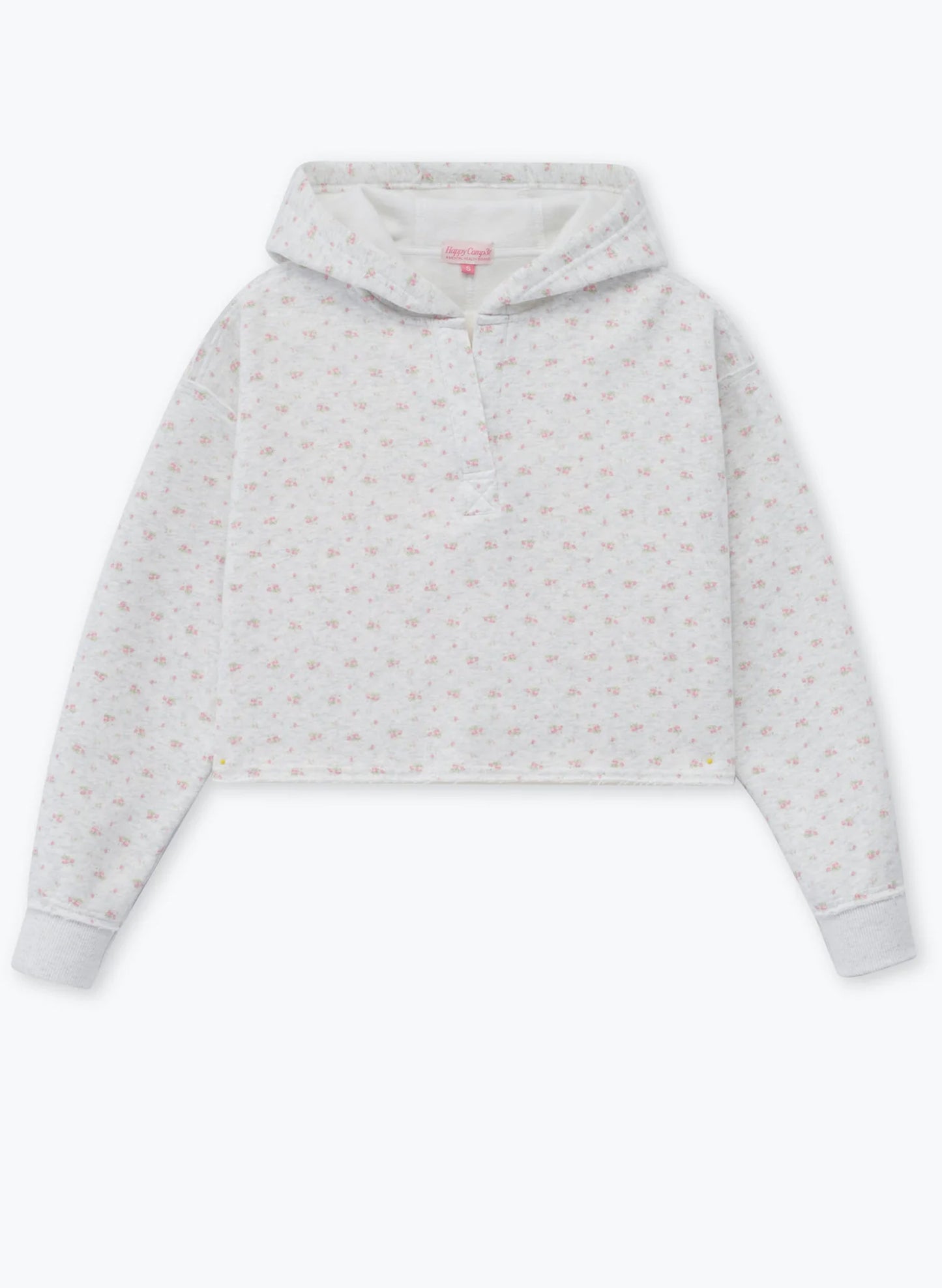 Happy Camp3R Garden Confetti Mia Pajama Top - White available at The Good Life Boutique