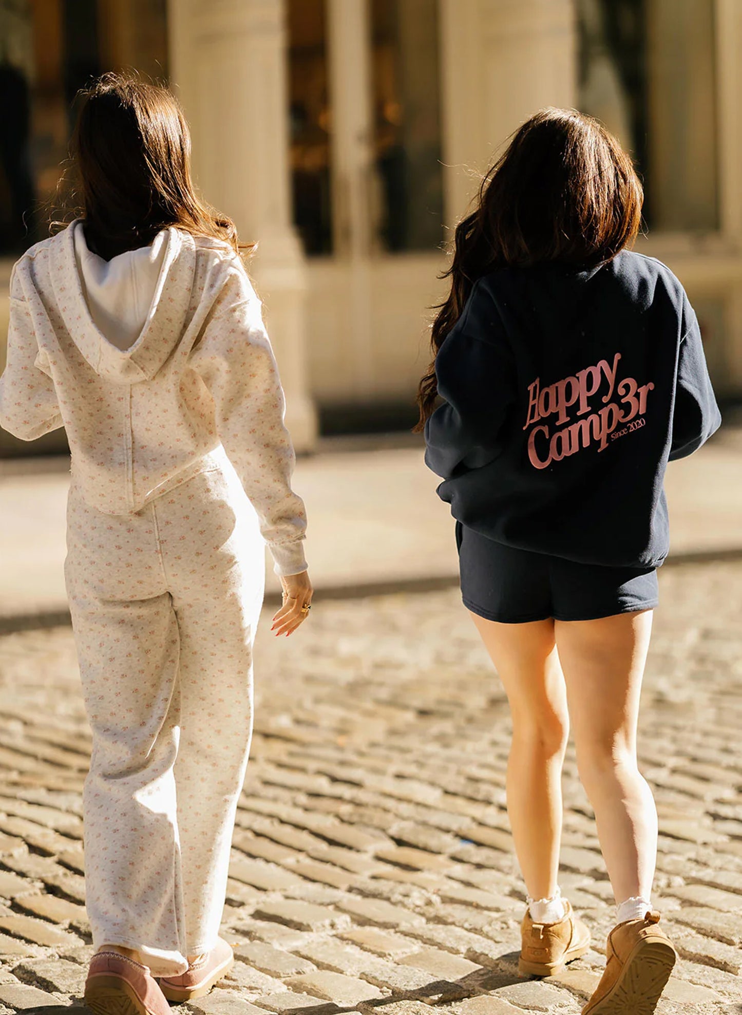 Happy Camp3R Garden Confetti Mia Pajama Top - White available at The Good Life Boutique