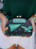 Go Birds- Embroidered Clutch