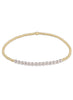 enewton design Gold Bliss 2mm Bead Bracelet - Pearl available at The Good Life Boutique