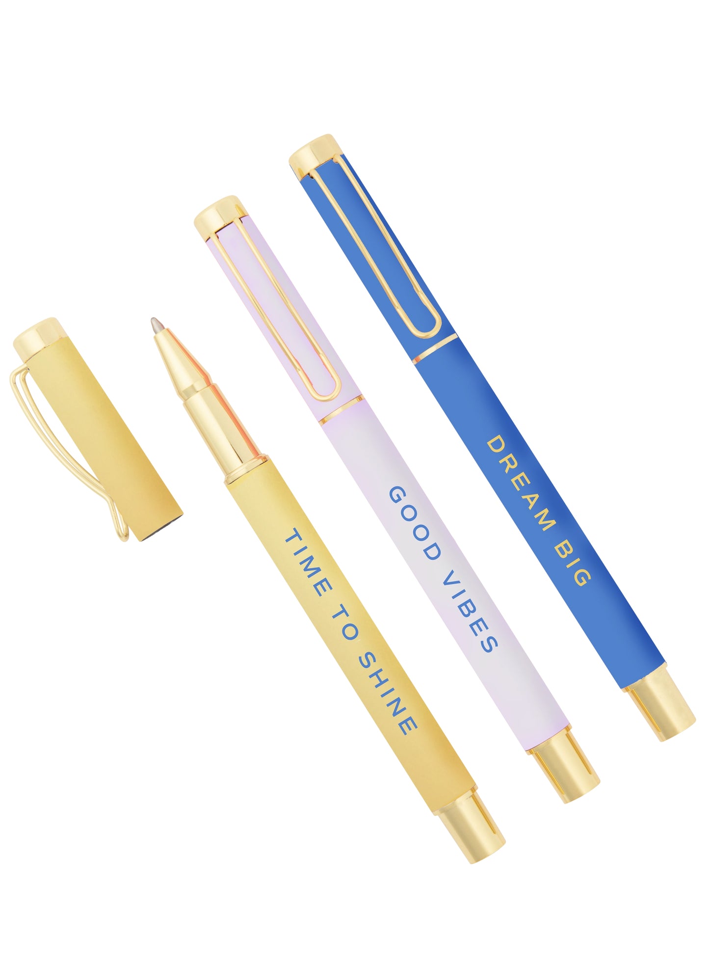 Good Vibes Metal Pen Set