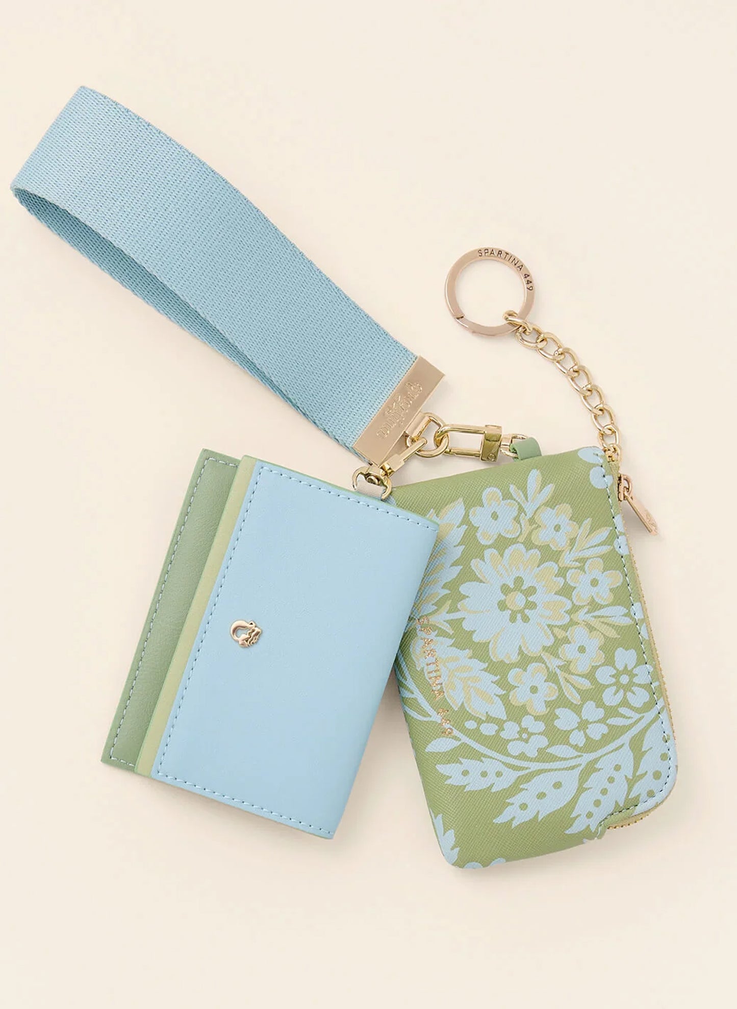 Spartina Grab-N-Go Dual Wristlet Heritage Scroll available at The Good Life Boutique