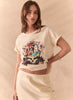 Chaser Chaser The Grateful Dead - Steal Your Face - White/Grey available at The Good Life Boutique