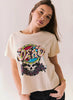 Chaser Chaser The Grateful Dead - Steal Your Face - White/Grey available at The Good Life Boutique