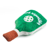 Haute Diggity Dog Green Stripe Pickleball Paddle available at The Good Life Boutique