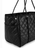 Haute Shore LTD Greyson Solo '24 - Quilted Black Pebbled Vegan Leather available at The Good Life Boutique