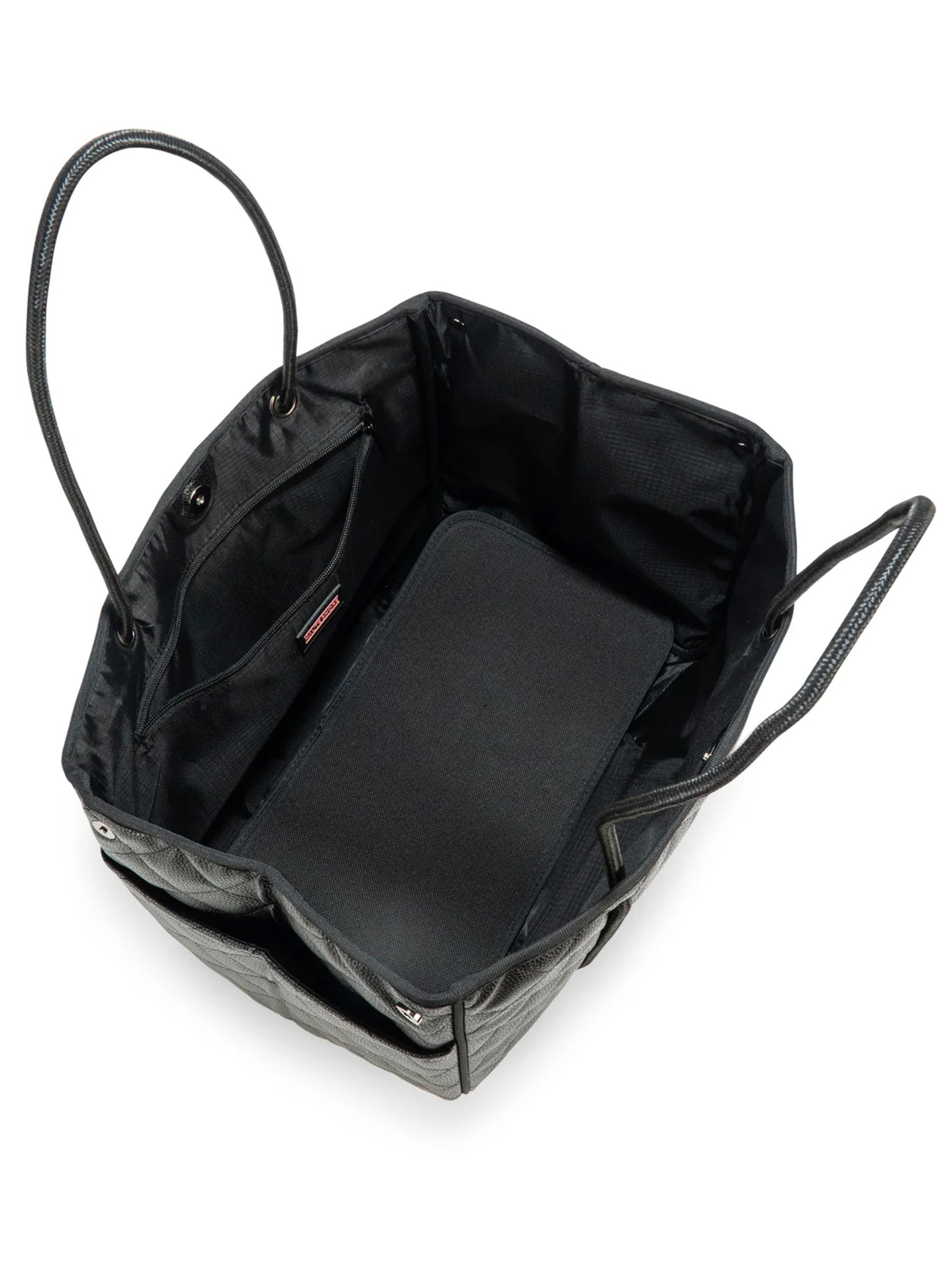 Haute Shore LTD Greyson Solo '24 - Quilted Black Pebbled Vegan Leather available at The Good Life Boutique