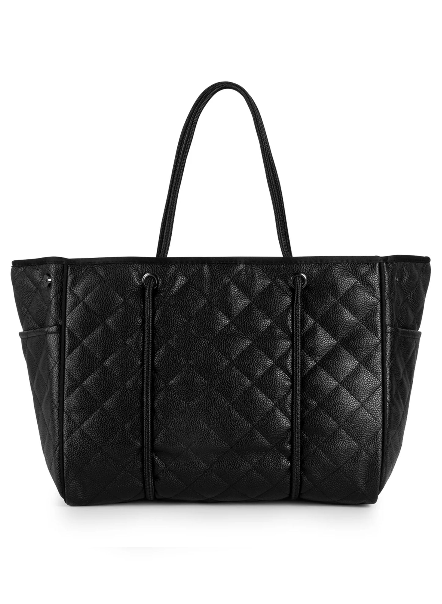 Haute Shore LTD Greyson Solo '24 - Quilted Black Pebbled Vegan Leather available at The Good Life Boutique